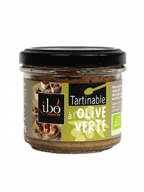 Tartinable olive verte bio ibo